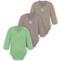 Normani Rompertje/body beige / groen / rosa