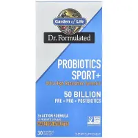 Garden of life - Dr. Geformuleerde Probiotica Sport+ 50 Miljard - 30 Capsules