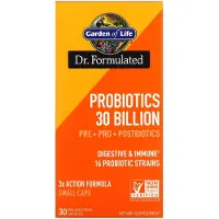 Garden of life - Dr. Geformuleerde Probiotica 30 Miljard CFU - 30 Mini Capsules