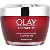Olay , Regenerist, Micro-Sculpting Cream, Geurvrij, 1.7 oz (48 g)