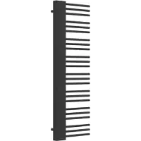 Neu.haus Handdoekradiator Kviteseid 50 mm zwart 146x45x6,6 cm []