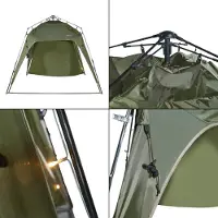 Pro-Tec LED-paviljoen "Barendrecht", afmetingen 250x250x190 cm, kleur: groen