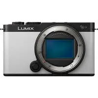 Panasonic Appareil photo hybride Lumix S9 Full Frame Boîtier nu Blanc et Noir