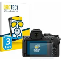BROTECT - Screenprotector voor Nikon Z50 II - Folie Beschermfolie Beschermglas matte 3 Stuks