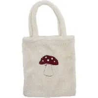 Bloomingville tas Witte zwam