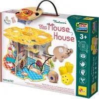 Lisciani montessori baby wood the house of the mouse