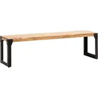 Wohnling Eetkamerbank acaciahout 140 cm breed