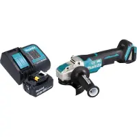 Makita DGA 520 ST1X1 accu haakse slijper 18 V 125 mm X-LOCK Brushless + 1x oplaadbare accu 5.0 Ah + lader
