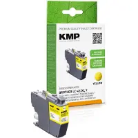 KMP LC-422XLY Compatibel Brother Inktcartridge Geel
