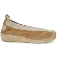 Shabbies Dames Espadrilles Palma - Bruin - Maat 38