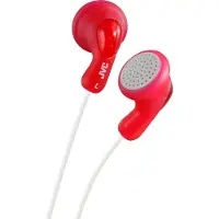 JVC Gumy HA-F14-RN-U oordopjes, met kabel, rood
