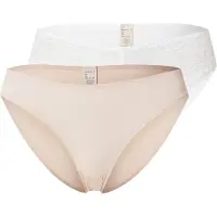 Dorina Slip beige / wit