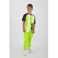 Messi T-shirt wit Jongens/Meisjes Polyester Ronde hals Meerkleurig - maat 164