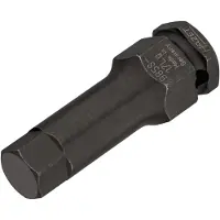 Hazet Krachtdopsleutelbit 985S-17LG · 1/2 inch (12,5 mm) vierkant hol · Binnen-zeskant-profiel · SW 17 mm