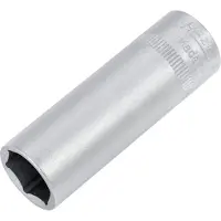 Hazet Dopsleutel 850LG-12 · 1/4 inch (6,3 mm) vierkant hol · Buiten-zeskant-tractieprofiel · SW 12 mm