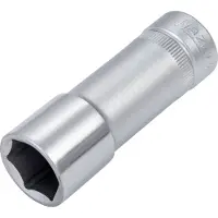 Hazet Dopsleutel 880LG-15 · 3/8 inch (10 mm) vierkant hol · Buiten-zeskant-tractieprofiel · SW 15 mm
