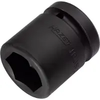 Hazet Krachtdopsleutel 1100S-34 · 1 inch (25 mm) vierkant hol · Buiten-zeskant-profiel · SW 34 mm