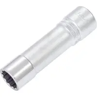 Hazet Dopsleutel 900TZ-15 · 1/2 inch (12,5 mm) vierkant hol · Buitentwaalfkant tractieprofiel · SW 15 mm
