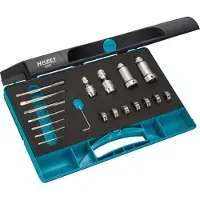 Hazet 849 Schroefdraad reparatieset 19-delig M8, M6, M5, M4, M3, M12, M10