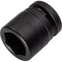 Hazet Krachtdopsleutel 1100S-36 · 1 inch (25 mm) vierkant hol · Buiten-zeskant-profiel · SW 36 mm
