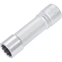Hazet Dopsleutel 900TZ-16 · 1/2 inch (12,5 mm) vierkant hol · Buitentwaalfkant tractieprofiel · SW 16 mm