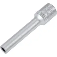 Hazet Dopsleutel 850LG-4 · 1/4 inch (6,3 mm) vierkant hol · Buiten-zeskant-tractieprofiel · SW 4 mm