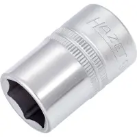Hazet Dopsleutel 900-16 · 1/2 inch (12,5 mm) vierkant hol · Buiten-zeskant-tractieprofiel · SW 16 mm