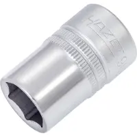 Hazet Dopsleutel 900-15 · 1/2 inch (12,5 mm) vierkant hol · Buiten-zeskant-tractieprofiel · SW 15 mm