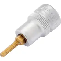 Hazet Dopsleutelbit 8801K-3 · 3/8 inch (10 mm) vierkant hol · Binnen-zeskant-profiel · SW 3 mm