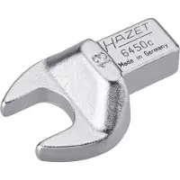 Hazet Insteek-steeksleutel 6450C-13 · 9 x 12 mm insteekvierkant massief · Buiten-zeskant-profiel · SW 13 mm