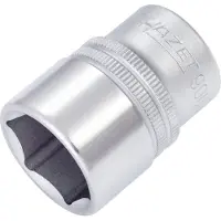 Hazet Dopsleutel 900-22 · 1/2 inch (12,5 mm) vierkant hol · Buiten-zeskant-tractieprofiel · SW 22 mm