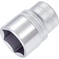 Hazet Dopsleutel 900-23 · 1/2 inch (12,5 mm) vierkant hol · Buiten-zeskant-tractieprofiel · SW 23 mm