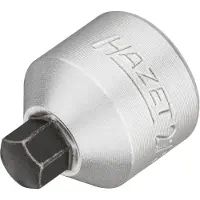 Hazet Remzadel dopsleutelbit 2784-1 · 3/8 inch (10 mm) vierkant hol · Binnen-zeskant-profiel · SW 7 mm