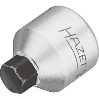 Hazet Remzadel dopsleutelbit 2584-8 · 3/8 inch (10 mm) vierkant hol · Binnen-zeskant-profiel · SW 8 mm
