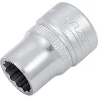 Hazet Dopsleutel 880AZ-3/8 · 3/8 inch (10 mm) vierkant hol · Buitentwaalfkant tractieprofiel · SW 3/8?