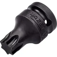 Hazet Krachtdopsleutelbit 995S-T60 · 1/2 inch (12,5 mm) vierkant hol · Binnen-TORX-profiel · SW T60