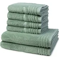 Vossen 4 X Handdoek 2 X Douchehanddoek - in een set Vienna Style Supersoft