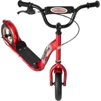Bikestar Classic, autoped, 10 inch, rood unisex
