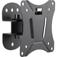 Speaka Professional SP-6012040 Monitor-wandbeugel Aantal monteerbare displays: 1 Display(s) 33,0 cm (13) - 68,6 cm (27) Zwart Kantelbaar, Zwenkbaar