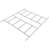 Pergart Vloerframe Tuinhuis Frankfurt Ii - Omvang 1112 - 352x309x2,6cm