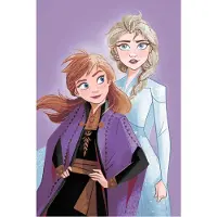 Tinisu Frozen Fleece plaid Sisters 100 x 150 cm