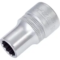 Hazet Dopsleutel 900AZ-7/16 · 1/2 inch (12,5 mm) vierkant hol · Buitentwaalfkant tractieprofiel · SW 7/16?