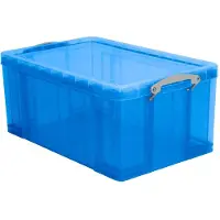 Really Useful Box Kunststof Ladekast 3 x 9L, 1 x 4 l Transparant 30 x 40 x 73 cm