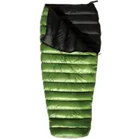 Western Mountaineering - MityLite - Donzen slaapzak 190 cm, olijfgroen/zwart/groen