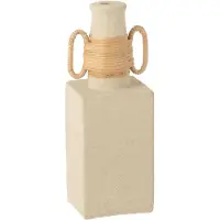 J-Line Vaas ringen ovaal cement zand naturel celine