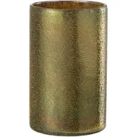 J-Line Windlicht spiegel goud glas large