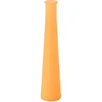 J-Line Vase tube glass neon orange
