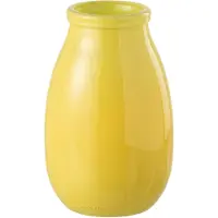 J-Line Vase glass yellow large