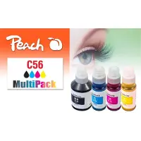 Peach Inkt, Inkt Canon CISS GI-56 Multi-Pack C, M, Y, BK (C, M, Y, BK)