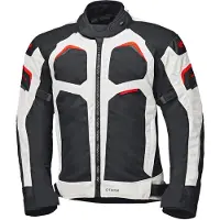 Held Manzano Top Wit Zwart Rood Waterdicht Textiele Motorjas Maat 2XL
